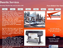 Tablet Screenshot of dunrite.com